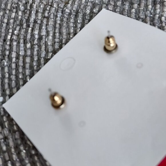 ORANGE Dangle Petal Earrings, NEW in bag - Picture 4 of 5